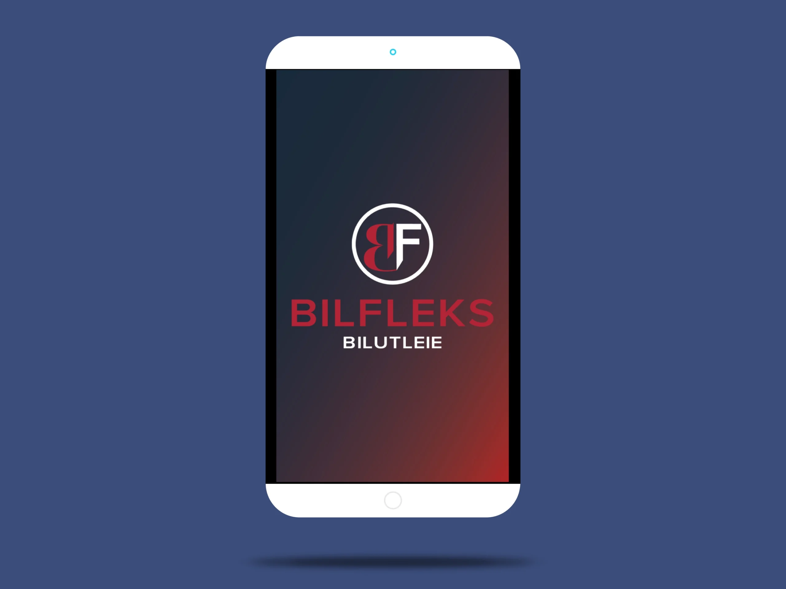 Bilfleks nettside og logo mockup